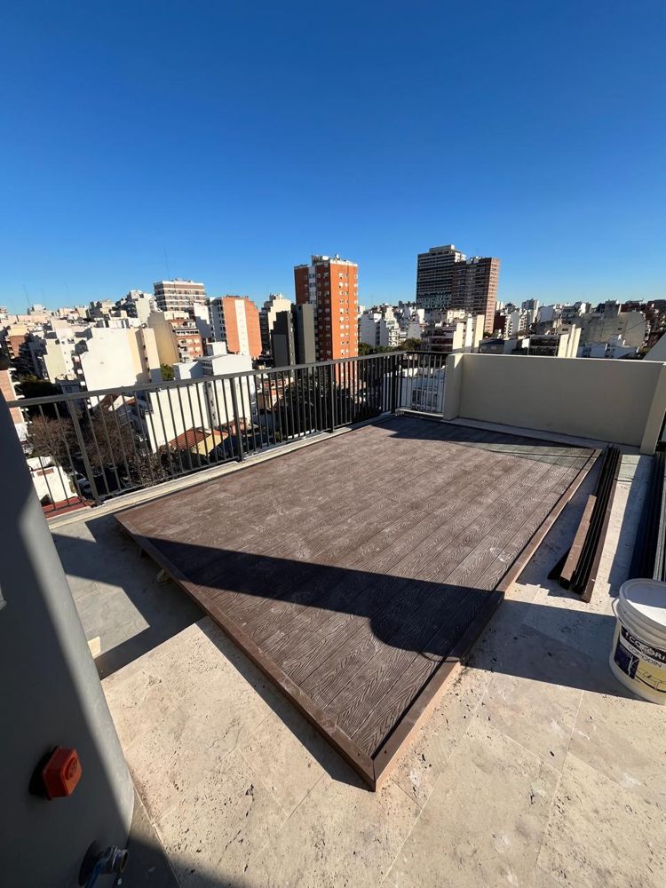 Piso deck WPC para exterior